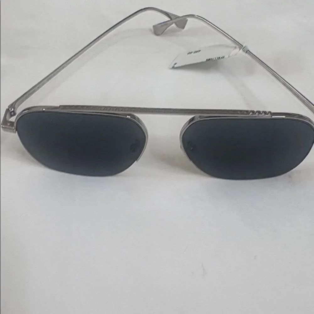 Fendi SkyโRuthenium-colored metal sunglasses $490